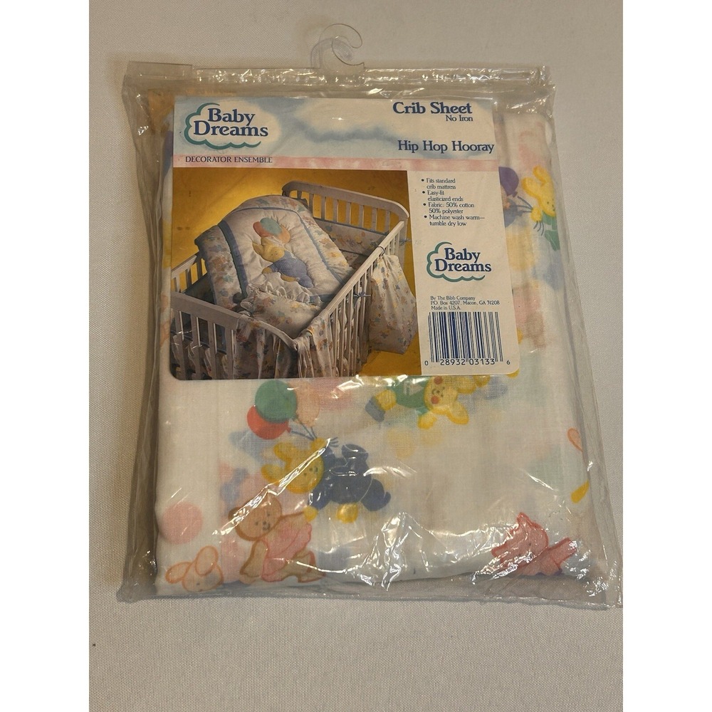 Baby Dreams Crib Sheet Hip Hop Hooray Standard Crib Mattress